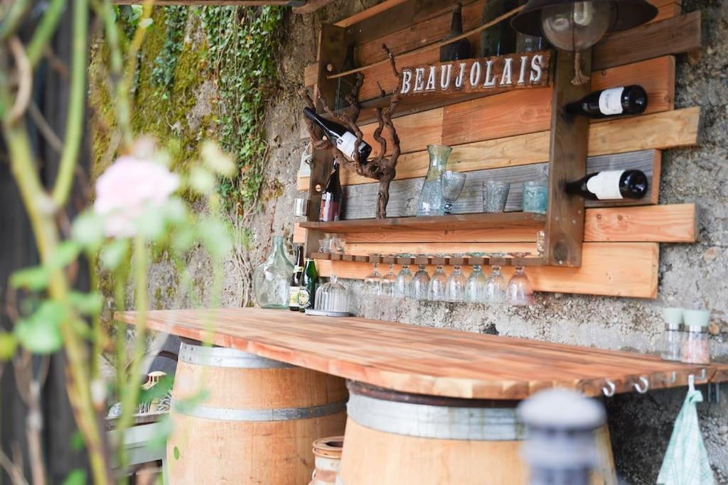 Maison Vigneron - Maison Et Studio Saint-Didier-sur-Beaujeu Zewnętrze zdjęcie